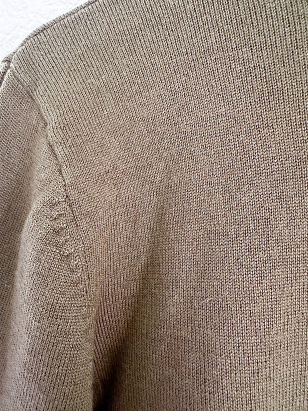 Pendleton 100% Merino Wool Turtleneck Sweater Olive Green Size M - Picture 5 of 8